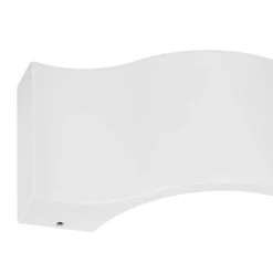 Udendørs LED-væglampe Jace, hvid