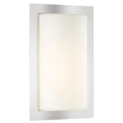 Udendørs LED-væglampe Luis, stål, bevægelsessensor