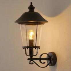 Udendørs MARIELLA væglampe lyser opad