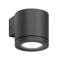 Udendørs væglampe 5166, grafit, aluminium, glas, 1 x GU10