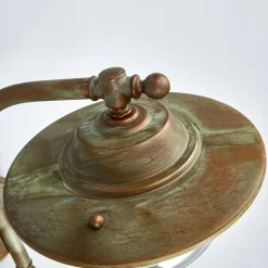 Udendørs væglampe Adessora, antik messing