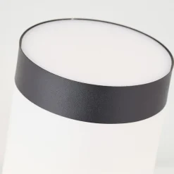 Udendørs væglampe Dody Sensor, sort, metal, plast