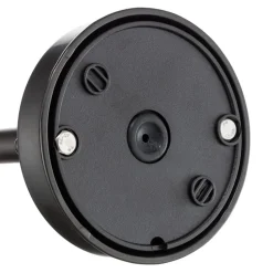 Udendørs væglampe Golfo bruneret messing glas klar