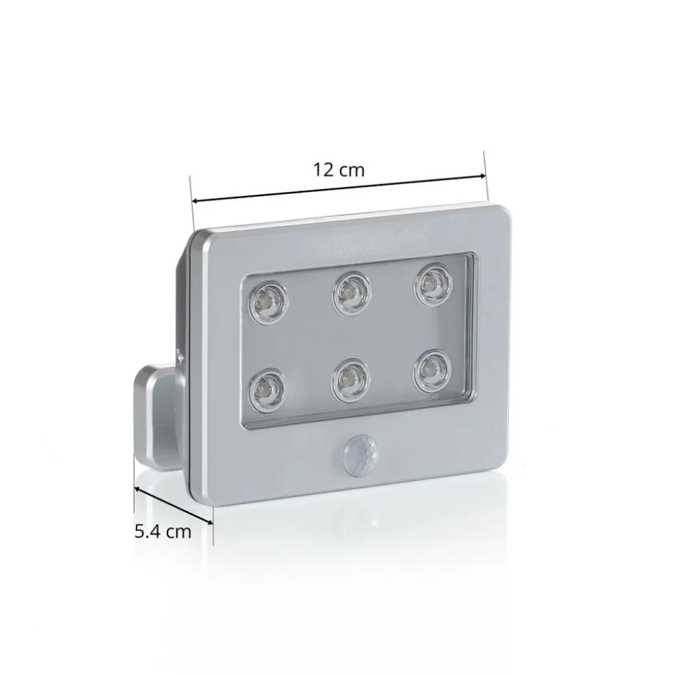 Udendørs væglampe Kollig, sensor, batteridrevet