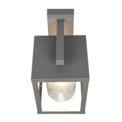 Udendørs væglampe Lunga med skumringssensor