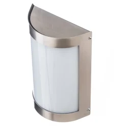 Udendørs væglampe Marco3 i stål med sensor