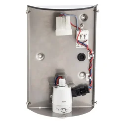 Udendørs væglampe Marco3 i stål med sensor