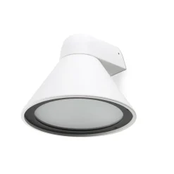 Udendørs væglampe Pals, IP65 hvid mat