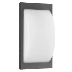 Udendørs væglampe 069SEN, sensor, grafit, 33 cm, E27