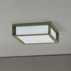 Udendørslampe Henry, grøn, trykstøbt aluminium, E27, IP44