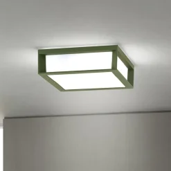 Udendørslampe Henry, grøn, trykstøbt aluminium, E27, IP44