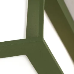 Udendørslampe Henry, grøn, trykstøbt aluminium, E27, IP44