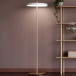 UMAGE Asteria Floor LED-gulvlampe, perlehvid