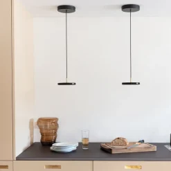 UMAGE Asteria MicroV2 hængelampe, kan dæmpes, sort