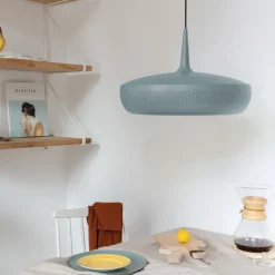 UMAGE Clava Dine hængelampe, blå-grå