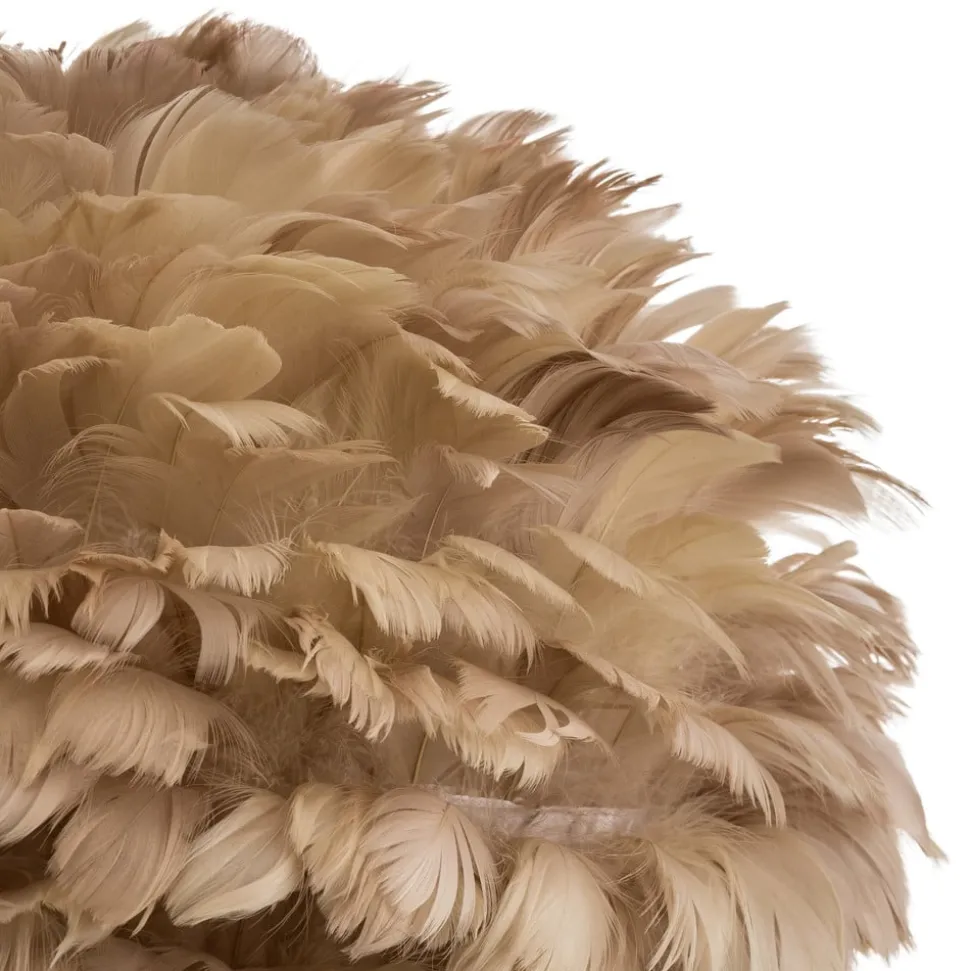 UMAGE Eos medium gulvlampe, tre ben, lysebrun