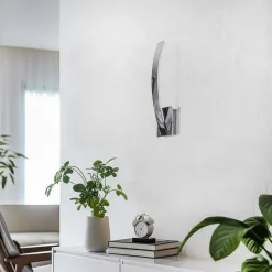 Umbra LED-væglampe med indirekte lys, krom