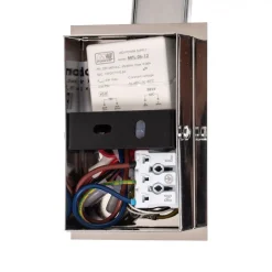 Umbra LED-væglampe med indirekte lys, krom