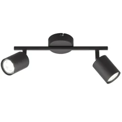 Vano LED-loftspot, sort, 2 lyskilder