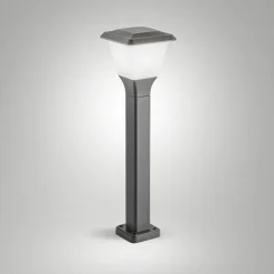 Vejlampe Lena, 60 cm, mørkegrå, metal, E27, IP65