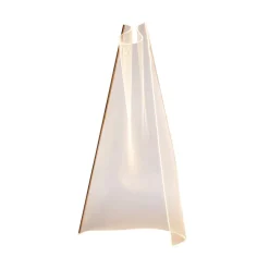 Velos LED-gulvlampe, organisk form, rosaguld