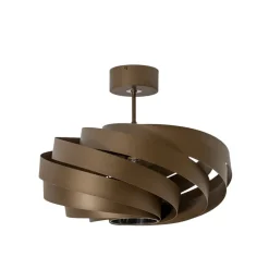 Vento loftlampe, kaffebrun, Ø 50 cm