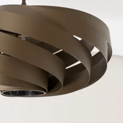 Vento loftlampe, kaffebrun, Ø 50 cm