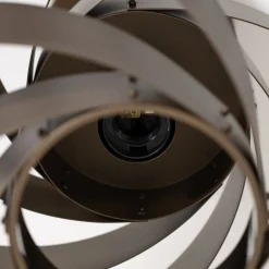 Vento loftlampe, kaffebrun, Ø 50 cm