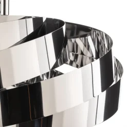 Vento loftslampe, krom nikkelfarvet, Ø 40 cm, metal