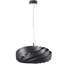 Vento-pendel, sort, Ø 60 cm, metal, E27