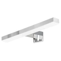 Veronica LED-spejllampe, bredde 30 cm, krom
