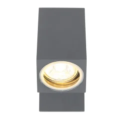 Veronika udendørs vægspot, justerbart, antracit