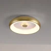 Vertigo LED-loftslampe, CCT, Ø 46,5 cm, messing