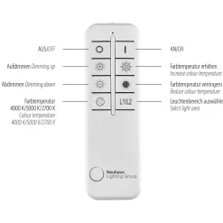 Vertigo LED-loftslampe, CCT, Ø 46,5 cm, messing