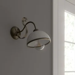 Væglampe Antica i landlig stil, 1 lyskilde