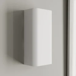 Væglampe Bergen op & ned, hvid