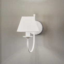 Væglampe Bona, 1 lyskilde, hvid