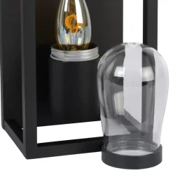 Væglampe Carlyn badeværelse sort