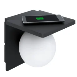 Væglampe Ciglie med QI-ladefunktion