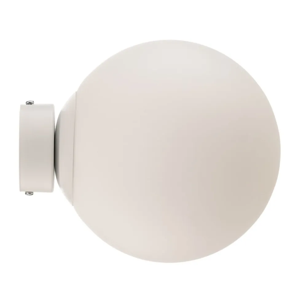 Væglampe Dione, vægbeslag hvid