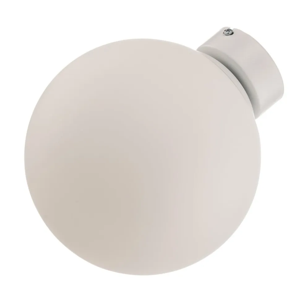 Væglampe Dione, vægbeslag hvid