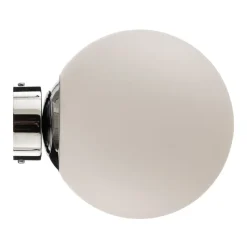 Væglampe Dione, vægbeslag krom