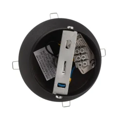 Væglampe Dione, vægbeslag sort