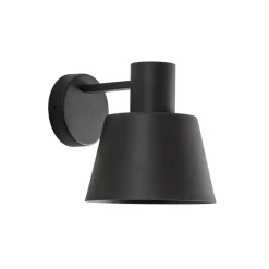 Væglampe Dunka, olivengrøn, 1 lyskilde, stål, højde 17 cm