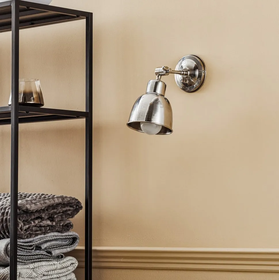 Væglampe Emoti, 1 lyskilde, krom