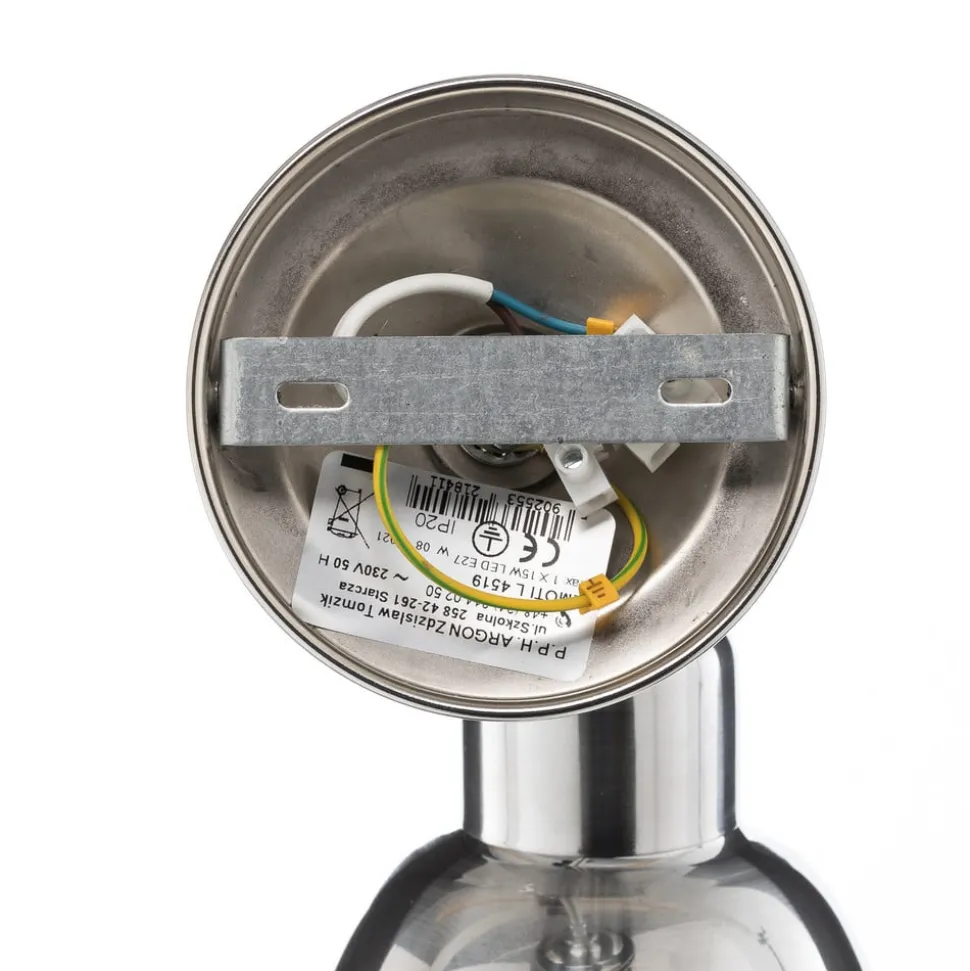 Væglampe Emoti, 1 lyskilde, krom