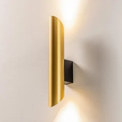 Væglampe Eye Cut, messing