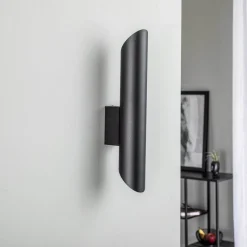 Væglampe Eye Cut, sort