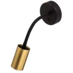 Væglampe Eye Flex S, messing