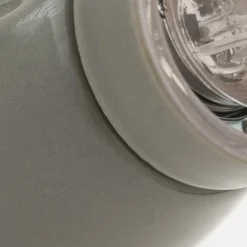 Væglampe Frost, gau, keramik, E27